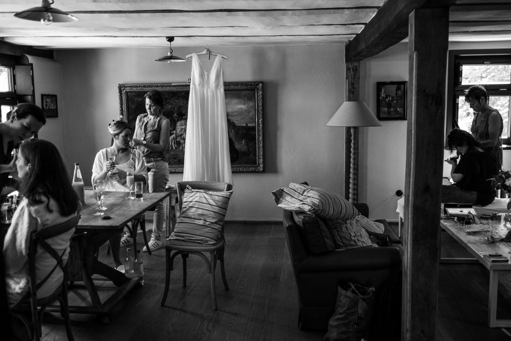 Getting Ready auf dem Hofgut von Hünersdorff